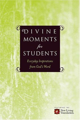 Imagen de archivo de Divine Moments for Students: Everyday Inspiration from God's Word a la venta por Decluttr