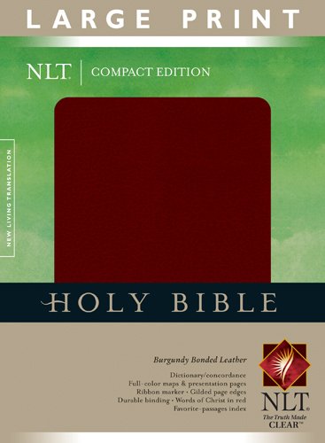 9781414312569: Large Print Compact Bible-NLT