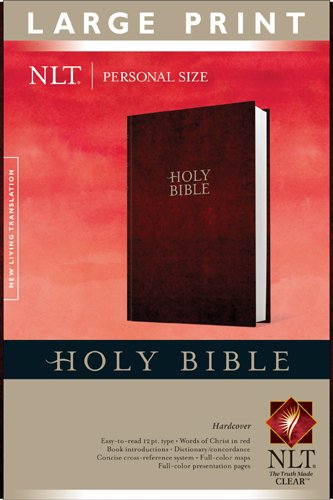 Stock image for Personal Size Large Print Bible-NLT for sale by ThriftBooks-Atlanta