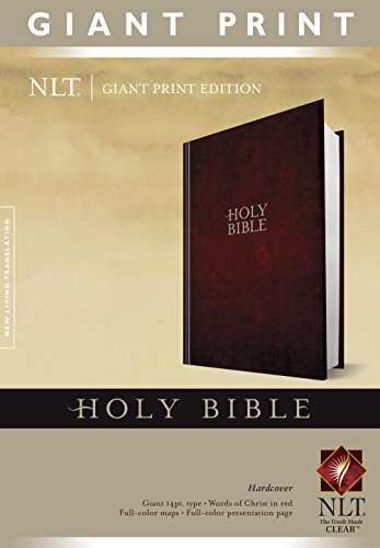 Beispielbild fr Holy Bible, Giant Print NLT (Hardcover, Red Letter) zum Verkauf von Wizard Books