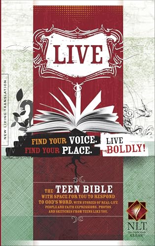 9781414314419: Live: Holy Bible- New Living Translation