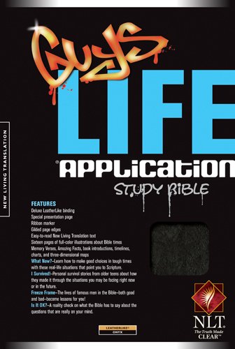 9781414315997: Guys Life Application Study Bible-NLT