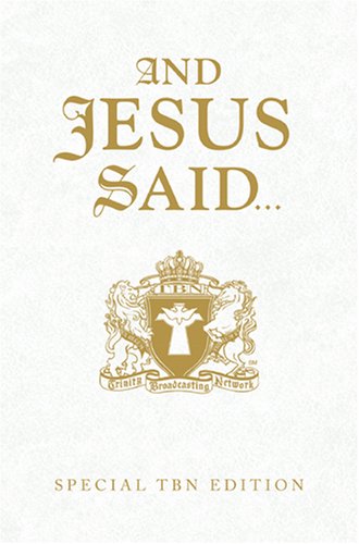 Stock image for And Jesus Said. (New Living Translation) for sale by BooksRun