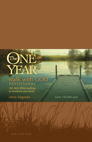 Stock image for The One Year Walk with God Devotional: 365 Daily Bible Readings to Transform Your Mind (One Year Books) for sale by Zoom Books Company