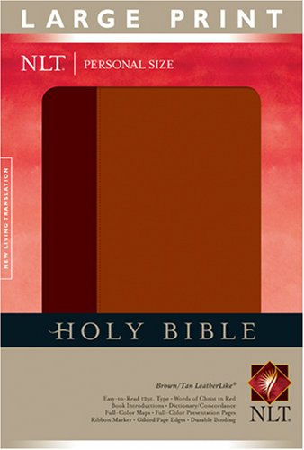 Stock image for Personal Size Bible-NLT-Large Print for sale by ThriftBooks-Atlanta