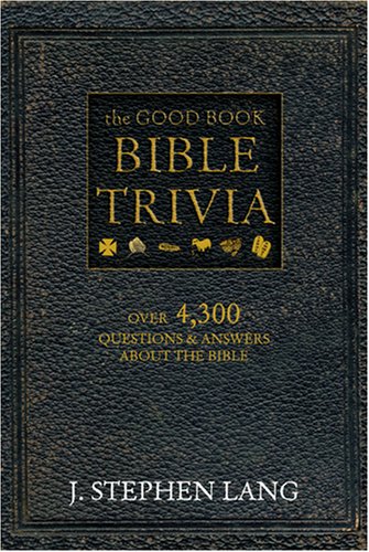 Stock image for The Good Book Bible Trivia for sale by SecondSale