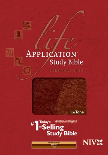 Beispielbild fr Life Application Study Bible NIV, Personal Size TuTone zum Verkauf von Half Price Books Inc.
