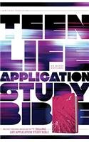 Beispielbild fr Tyndale NLT Teen Life Application Study Bible (LeatherLike, Pink), NLT Study Bible with Notes and Features, Full Text New Living Translation zum Verkauf von Books of the Smoky Mountains