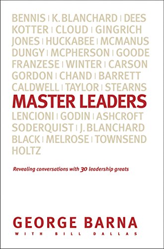 Beispielbild fr Master Leaders: Revealing Conversations with 30 Leadership Greats zum Verkauf von Wonder Book