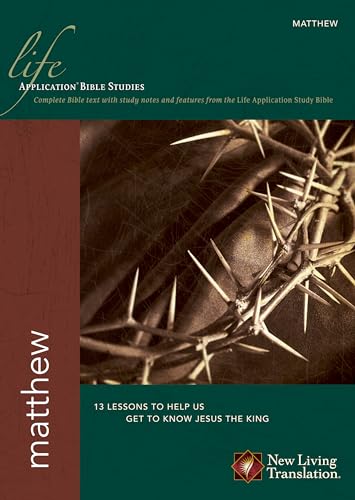 Stock image for Matthew (Life Application Bible Studies: NLT) for sale by ZBK Books