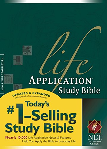 Stock image for NLT Life Application Study Bible, Second Edition (Red Letter, Hardcover, Indexed) for sale by SecondSale