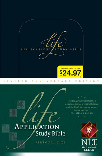 Stock image for Life Application Study Bible NLT, Personal Size Limited Anniversary Edition for sale by GoldenDragon