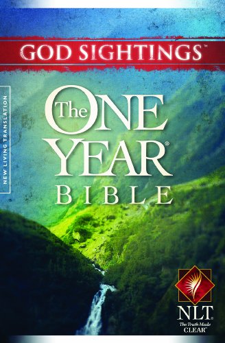 Stock image for God Sightings: The One Year Bible NLT (One Year Bible: Nltse) for sale by kt_booktigers