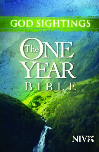 9781414334431: God Sightings: One Year Bible-NIV