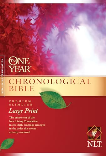 9781414337678: The One Year Chronological Bible: Premium Slimline, Large Print