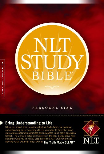 9781414338583: Holy Bible: New Living Translation Personal Size Study Bible