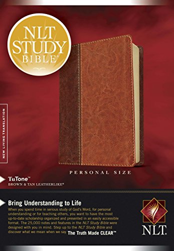 NLT2 Study Bible/Personal Size-Brown/Tan TuTone