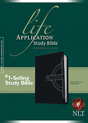 Life Application Study Bible NLT, Personal Size, TuTone Celtic Cross Edition