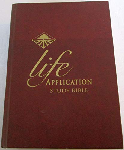 Stock image for NIV Life Application Study Bible, Second Edition, Large Print (Red Letter, Hardcover) for sale by GoldenWavesOfBooks