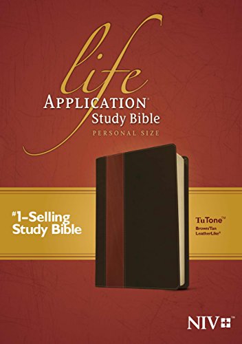Beispielbild fr NIV Life Application Study Bible, Second Edition, Personal Size, TuTone (LeatherLike, Brown/Tan) zum Verkauf von Seattle Goodwill