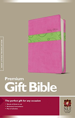 9781414363394: NLT Premium Gift Bible, Bubblegum/Pistachio