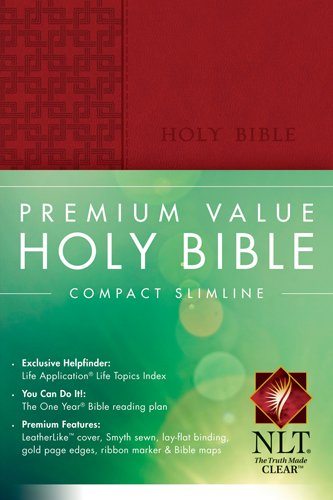 Beispielbild fr Premium Value Compact Slimline Bible NLT zum Verkauf von BooksRun