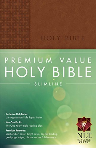 9781414364698: Premium Value Slimline Bible NLT