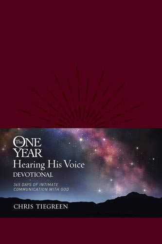 Stock image for The One Year Hearing His Voice Devotional: 365 Days of Intimate Communication with God for sale by BooksRun