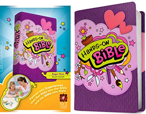 Stock image for NLT Hands-On Bible Updated Edition Sugar Plum for sale by WorldofBooks