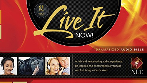 9781414372242: LIVE IT NOW DRAMATIZED AUDIO BIBLE CD: Dramatized Audio Bible, New Living Translation