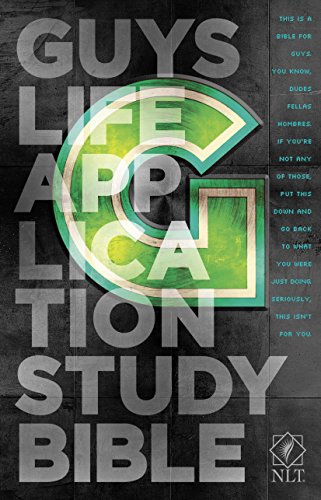 Imagen de archivo de NLT Guys Life Application Study Bible (Softcover) a la venta por BooksRun