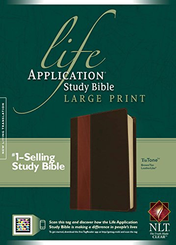 Life Application Study Bible NLT, Large Print, TuTone