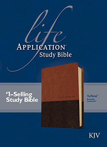 9781414375472: KJV Life Application Study Bible Tutone Brown/Tan