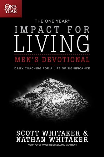 Imagen de archivo de The One Year Impact for Living Men's Devotional: Daily Coaching for a Life of Significance a la venta por SecondSale