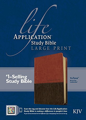 9781414378817: KJV Life Application Study Bible Large Print, Brown/Tan