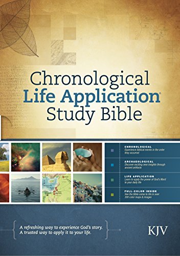 9781414380582: Chronological Life Application Study Bible: King James Version