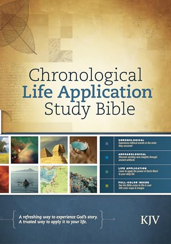 9781414380582: KJV Chronological Life Application Study Bible