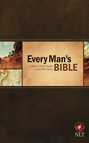 Stock image for Every Mans Bible: New Living Translation (Hardcover, Every Mans Series) Study Bible for Men with Study Notes, Book Introductions, and 44 Charts for sale by Zoom Books Company