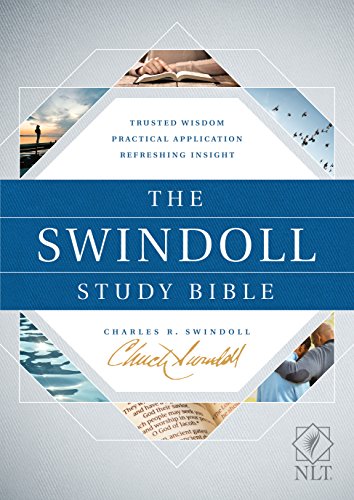 Stock image for Tyndale NLT The Swindoll Study Bible (Hardcover) New Living Translation Study Bible by Charles Swindoll, Includes Study Notes, Book Introductions, Application Articles, Holy Land Tour and More! for sale by Zoom Books Company