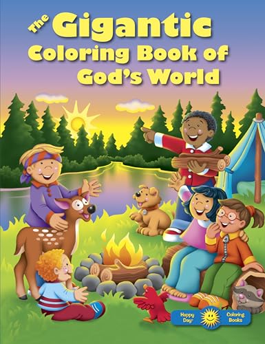 Stock image for The Gigantic Coloring Book of God's World for sale by Lakeside Books