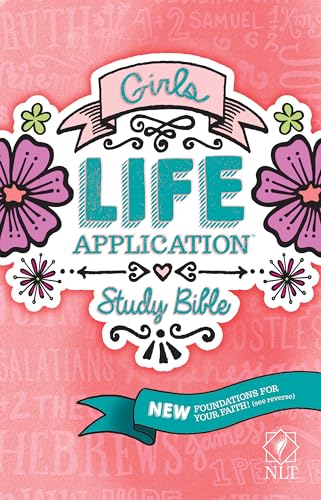 Beispielbild fr Tyndale NLT Girls Life Application Study Bible, Pink (Hardcover), NLT Bible with Over 800 Notes and Features, Foundations for Your Faith Sections zum Verkauf von Lakeside Books