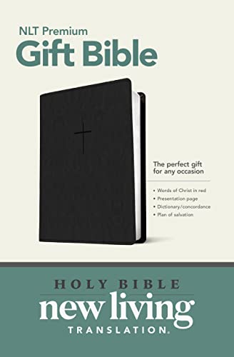 9781414397917: NLT Premium Gift Bible, Black: New Living Translation, Black Leatherlike, Premium Gift Bible