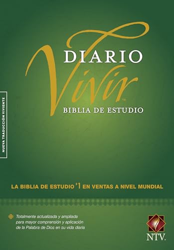 Stock image for Biblia de estudio del diario vivir NTV (Tapa dura, Verde, ndice, Letra Roja) (Spanish Edition) for sale by Books Unplugged