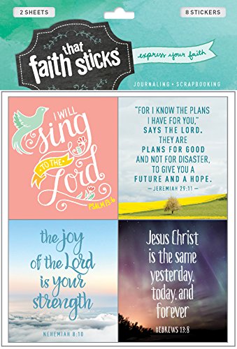 Stock image for Jeremiah 29:11: Stickers For Journaling and Scrapbooking (Faith That Sticks Stickers) for sale by Ergodebooks