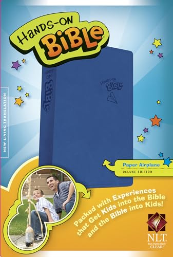 Beispielbild fr Hands-On Bible NLT (LeatherLike, Blue) zum Verkauf von Blackwell's