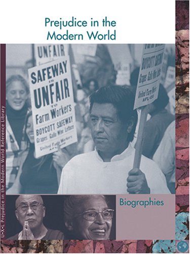 9781414402079: Prejudice in the Modern World Reference Library: Biography