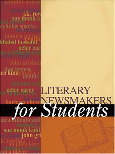 Literary Newsmakers for Students