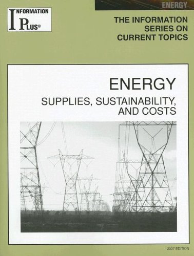 Stock image for Energy : Supplies, Sustainability, and Costs for sale by Better World Books