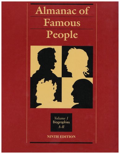 Stock image for Almanac of Famous People for sale by Buchpark