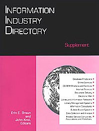 9781414420240: Information Industry Directory: An International Guide to Organizations, Systems, and Services Involved in the Production and Distribution of Information in Electronic Form